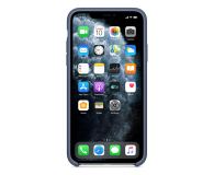 Etui Silicone Case do iPhone 11 Pro Max Alaska niebieskie - 514646 - zdjęcie 3